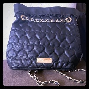 Betsey Johnson purse backpack